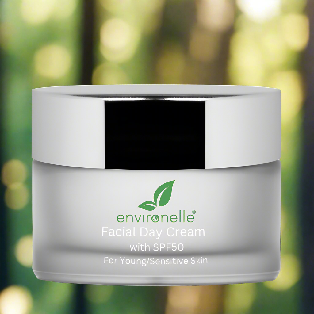 Facial Day Cream for Young Sensitive Skin with SPF 50 50ml